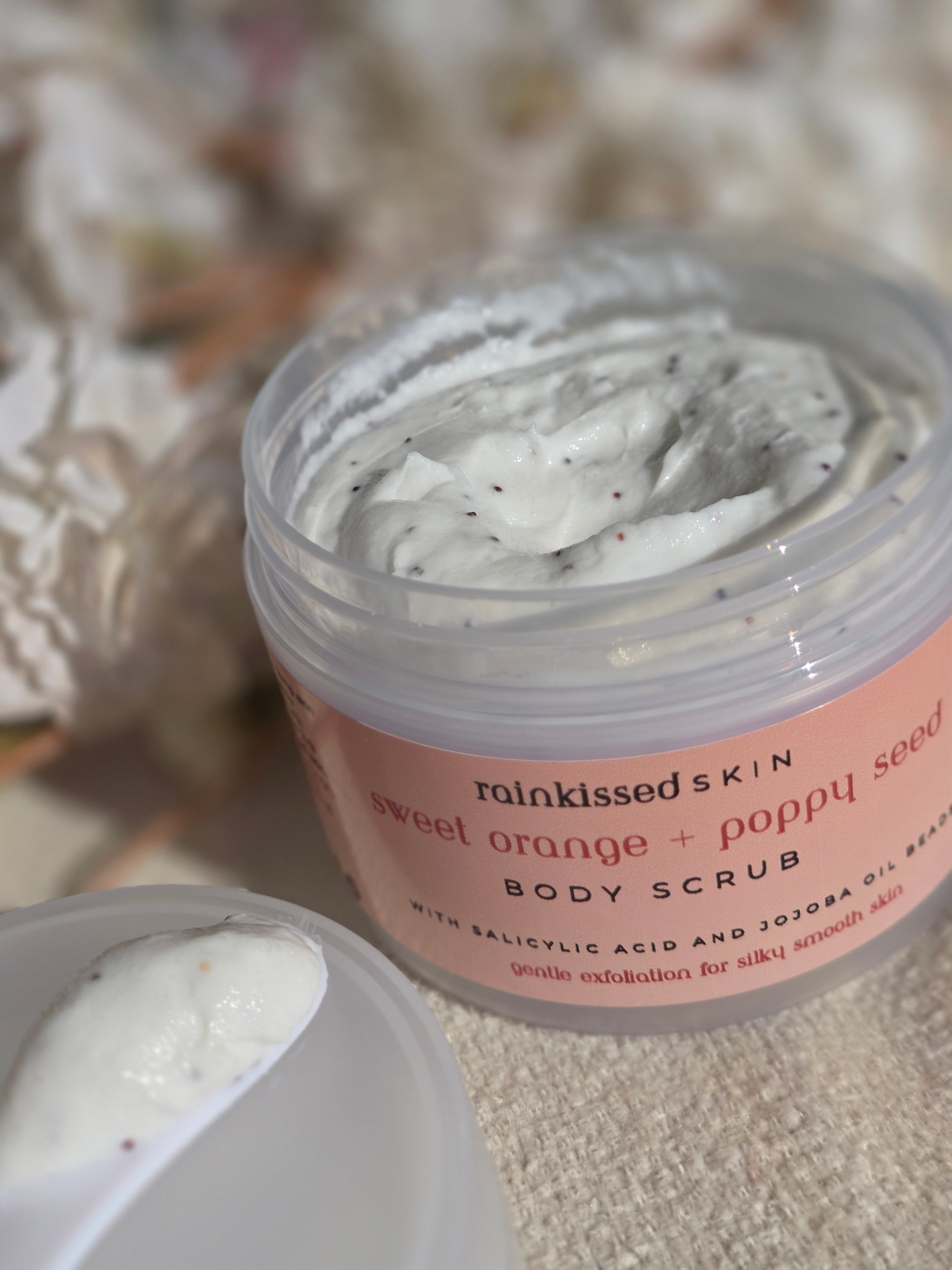 Sweet Orange + Poppy Seed Body Scrub